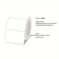 Thermal Stickers Labels Roll Barcodes Inventory Christmas Stickers