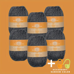6pcs High Cashmere Thread 60 Cashmere 20 Acrylic 20 Viscose