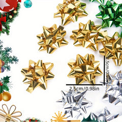 100pcs Bright Bows for Gift Wrapping Mini Gift Wrap Bows Valentines