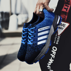Men's Breathable Running Shoes, Shock Absorption, Non Slip Sneakers