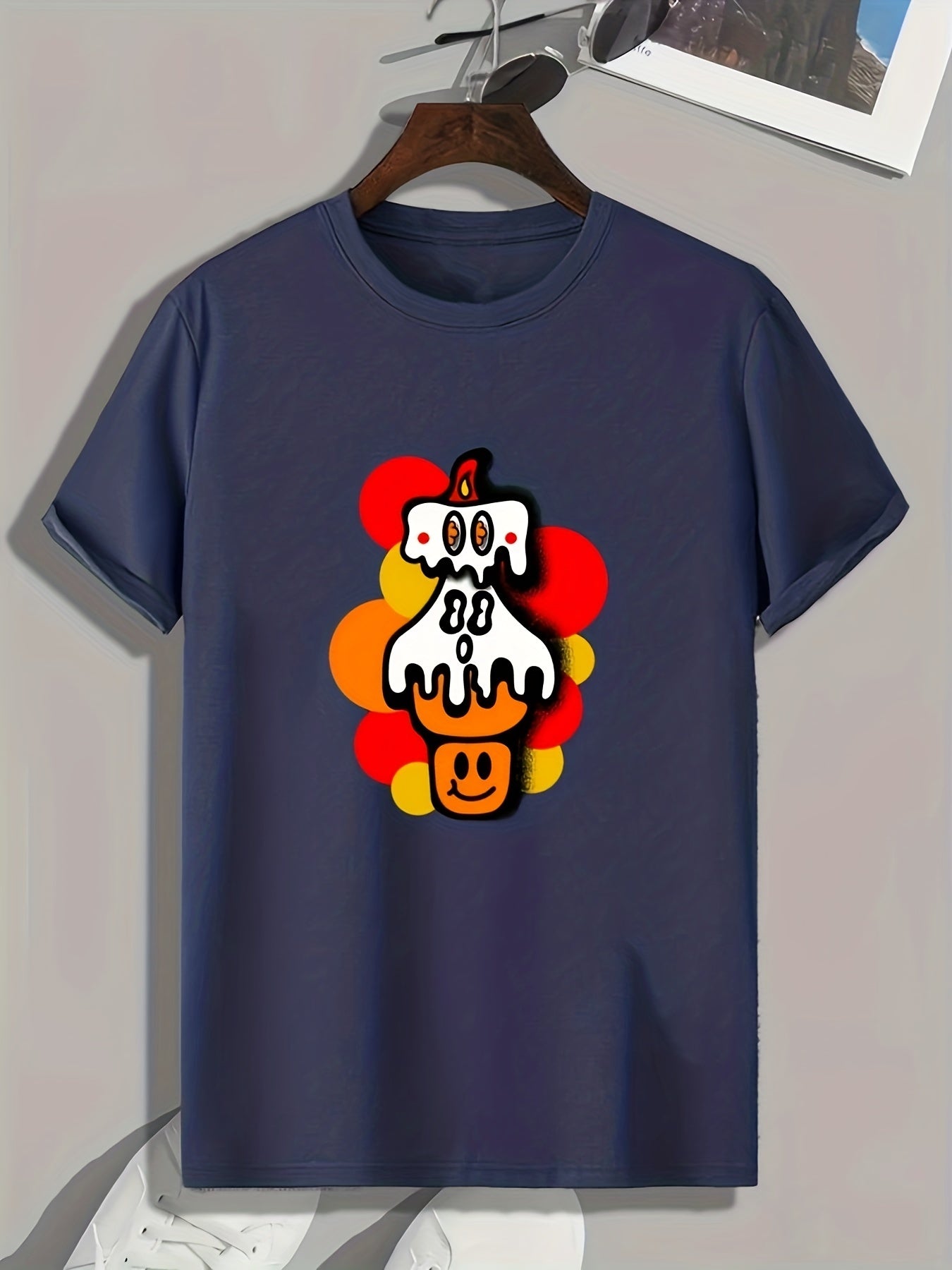 Funny Pattern Men's Graphic T shirt Casual Comfy Tees For Summer