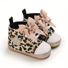 Comfortable Lace Up Sneakers for Baby Girls Lightweight Non Slip Shoes