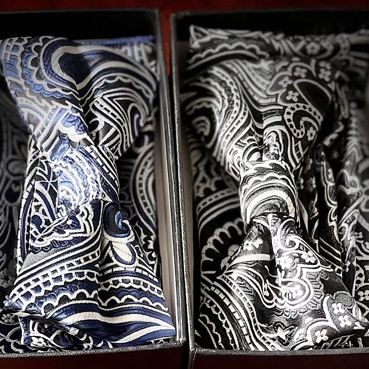 Men's Bow Tie Square Scarf Box Set Business Classic