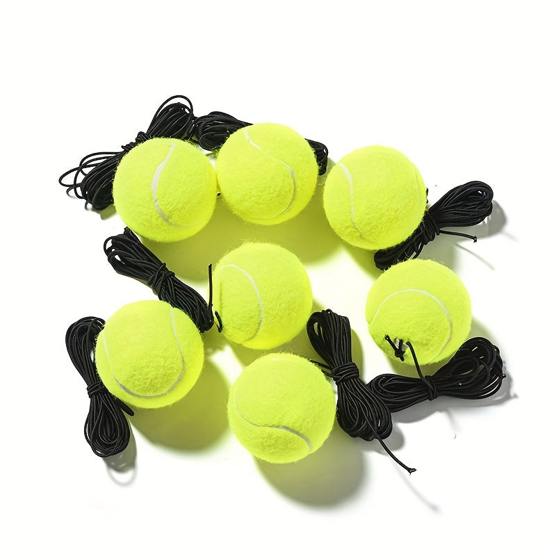 Elastic Rope Tennis Ball 2-3pcs Beginner Training Balls