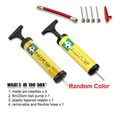 Portable Air Pump for Soccer Balls, Basketballs, Volleyballs