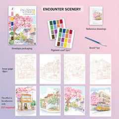 Watercolor Coloring Book for Relaxation and Fun