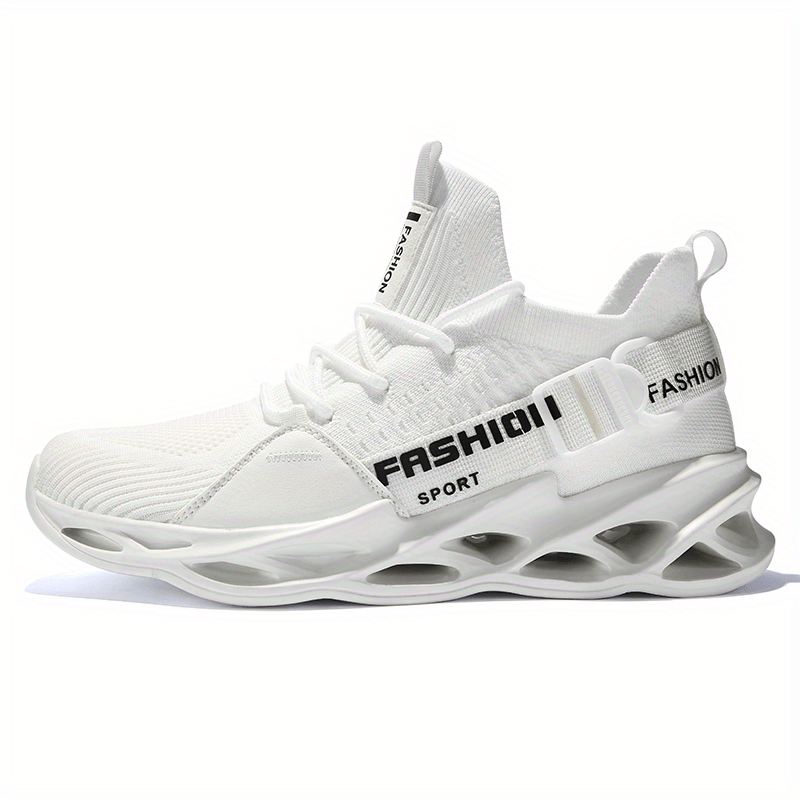 Women's Breathable Knit Sneakers Low Top Lace Up Casual Shoes