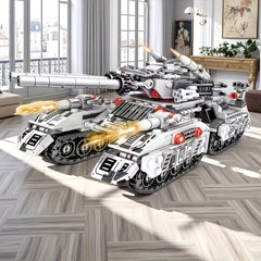 Creative Tank Building Block Set 8 in 1 Battle Model Military Collection