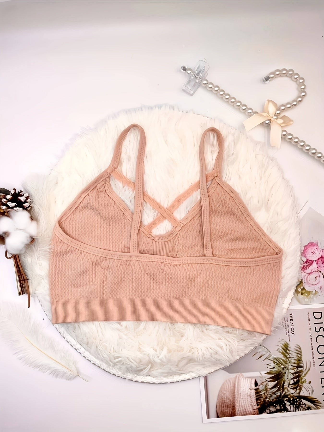 Wireless Push Up Bra Breathable Lingerie