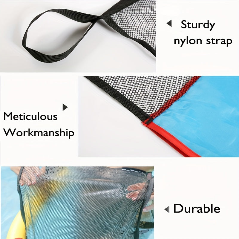 Pool Noodle Chair Float Water Hammock Net Mesh For Pool