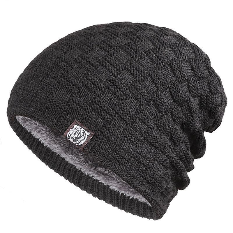 Men's Padded Knitted Cap for Winter