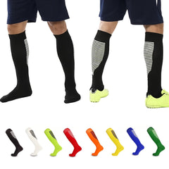 Kids Soccer Socks Knee High Football Breathable Non Slip Sport Socks