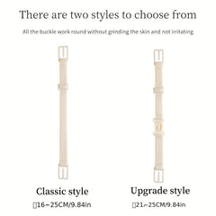 5pcs Invisible Bra Strap Clips Adjustable Elastic Shoulder Belt Non slip Buckles