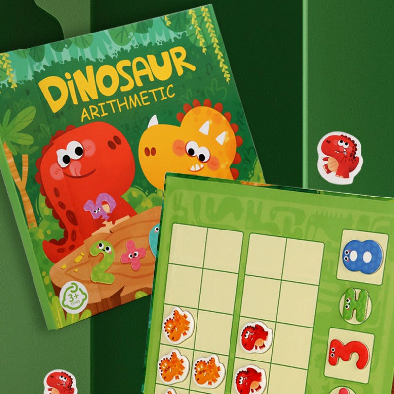 Magnetic Numbers & Dinosaurs Arithmetic Teaching Aids