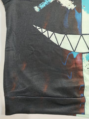 Boy's Paint Splash Outfit Hoodie & Sweatpants Set