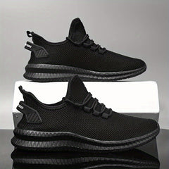Men's Slip on Sneakers With Shoelaces