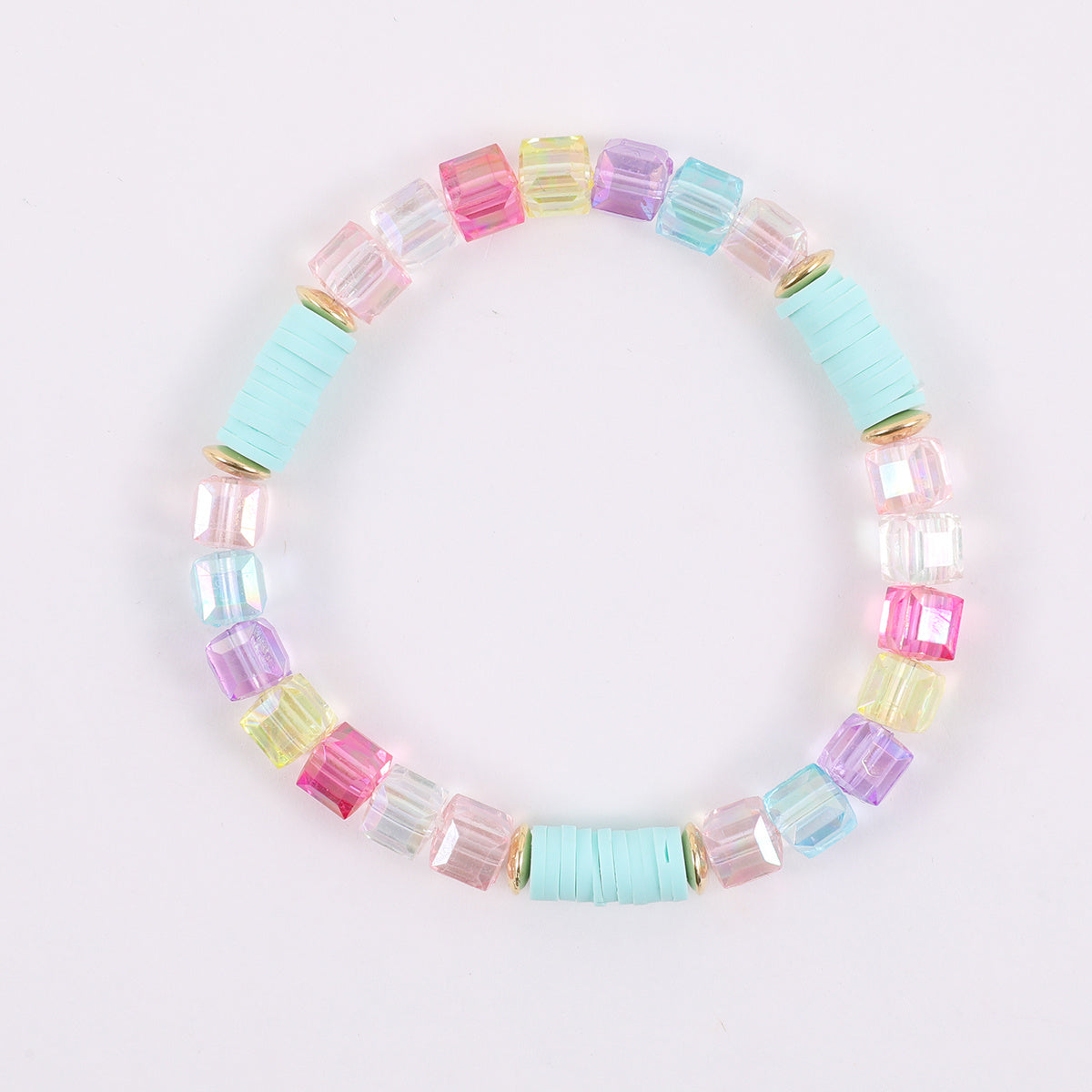 Makersland Soft Pottery Bracelet - Bright Colors for Everyday and Party