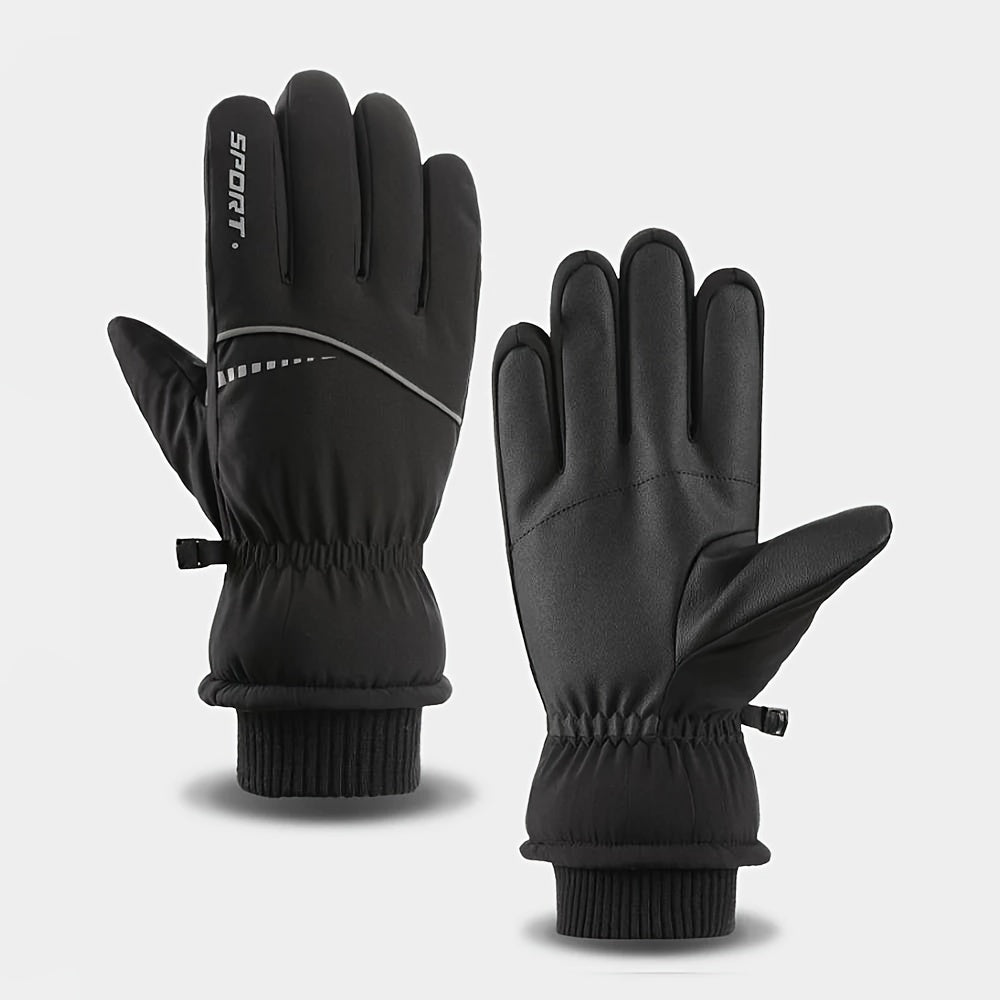 Winter Warm Skiing Gloves Windproof Waterproof Touch Screen Mittens