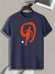 Stylish Pattern Print Men's Graphic T shirt for Summer