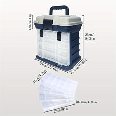 5-Layer Portable Lure Box for Sea Fishing - Functional Fishing Tools