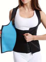 Sporty Waist Trainer Vest Slimming Hip & Tummy Control Top