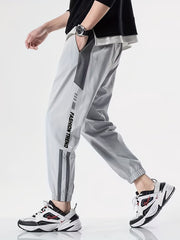 Boy's Letter Graphic Print Jogging Pants for Spring Autumn