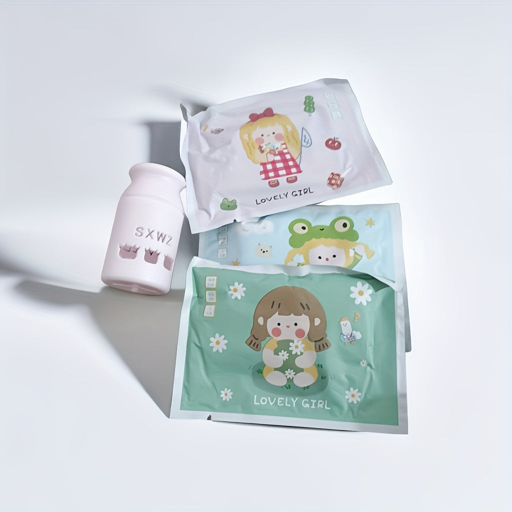 Pocket Mini Heating Bag Hand Warmer Cartoon Egg Replacement Core