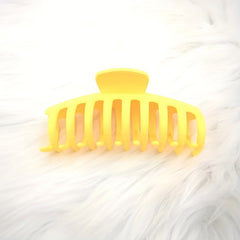 6pcs Solid Style Hair Claw Shark Claw Hair Accessory