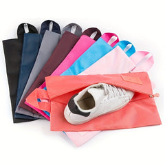 Portable Nylon Shoes Storage Bag Travel Clothes Dustproof Zipper Pouch