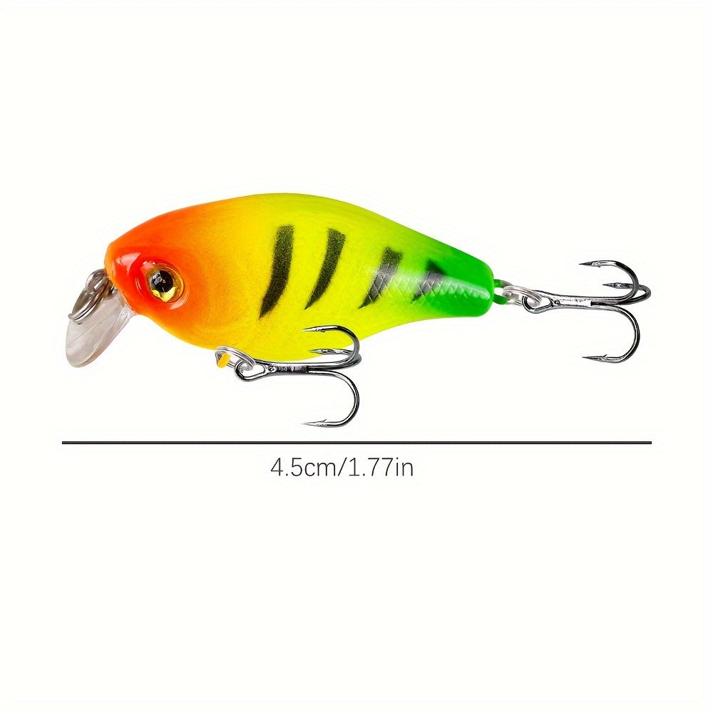 5pcs Slowly Sinking Minnow Bait 4 4 2g Bionic Hard Bait For Perch Fishing