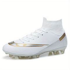 Men's AG Soccer Cleats Lightweight Non Slip & Lace Up Sports Shoes