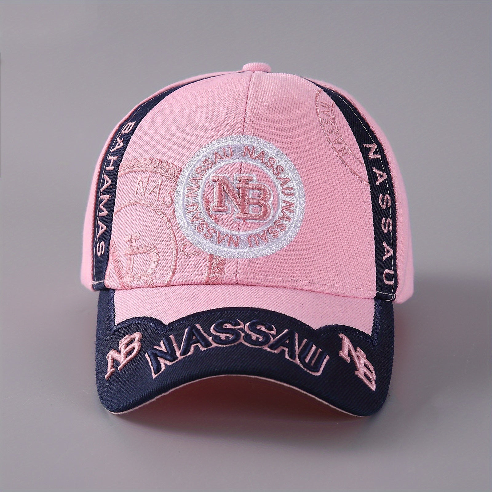 Letter Baseball Cap Men's Casual Curved Brim Peaked Cap