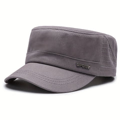 Mesh Military Hat Adjustable Baseball Cap Summer Cotton for Men Women