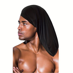 Spandex Long Hair Bonnets Dread Locs Cap Men Wide Elastic Tube Sock