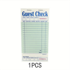 Restaurant Guest Check Book Server Note Pads 50 Total