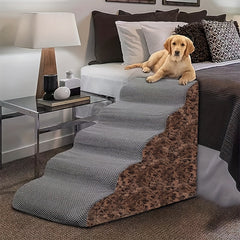 Small Dog Stairs Pet Ladder Ramps Non Slip Washable