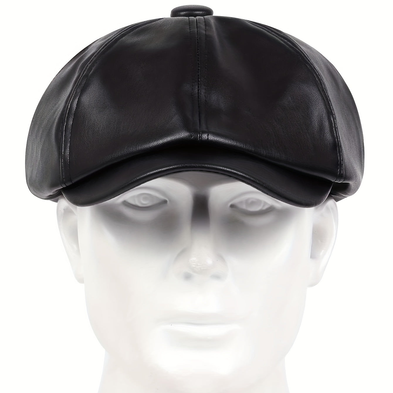 Adjustable Ear Protection Newsboy Cap for Men Women