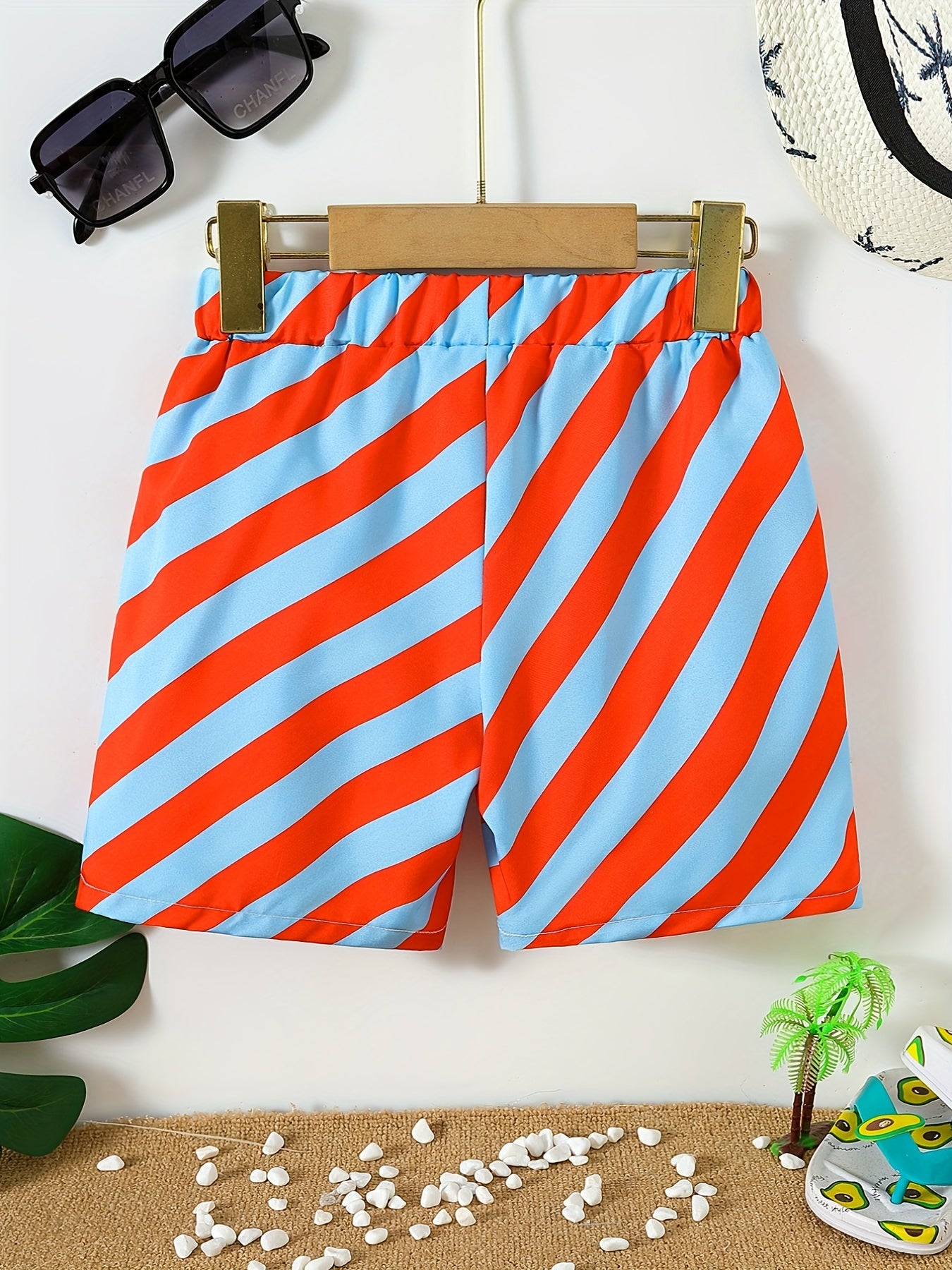 Boys Block Shorts for Summer Kids Clothes