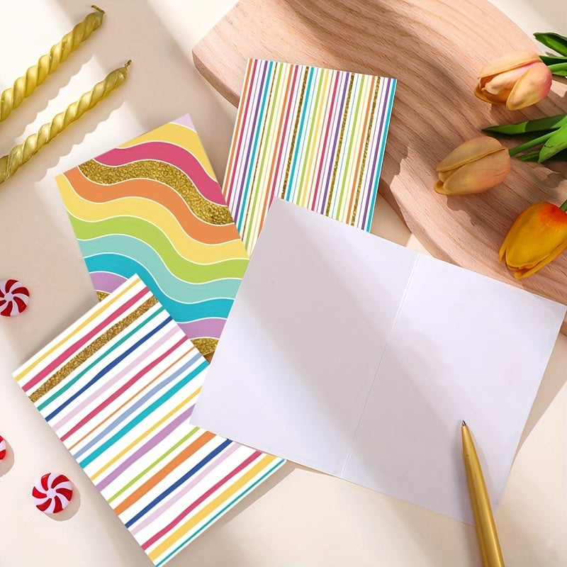 6 Birthday Greeting Card Set with Envelopes
