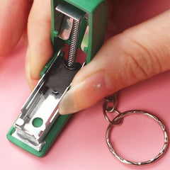Mini Stapler Keychain for Students and Teens