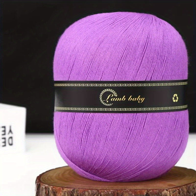 Cake Solid Silk Cotton Yarn Soft Yarn Crocheting Knitting