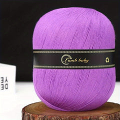 Cake Solid Silk Cotton Yarn Soft Yarn Crocheting Knitting