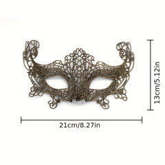 Fox Shaped Lace Masquerade Mask for Adults Costume Theme Party