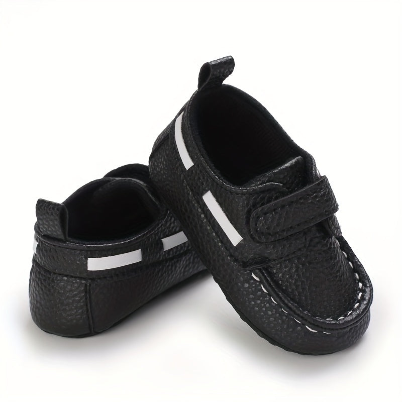 Comfy Sneakers with Hook and Loop for Baby Boys and Girls