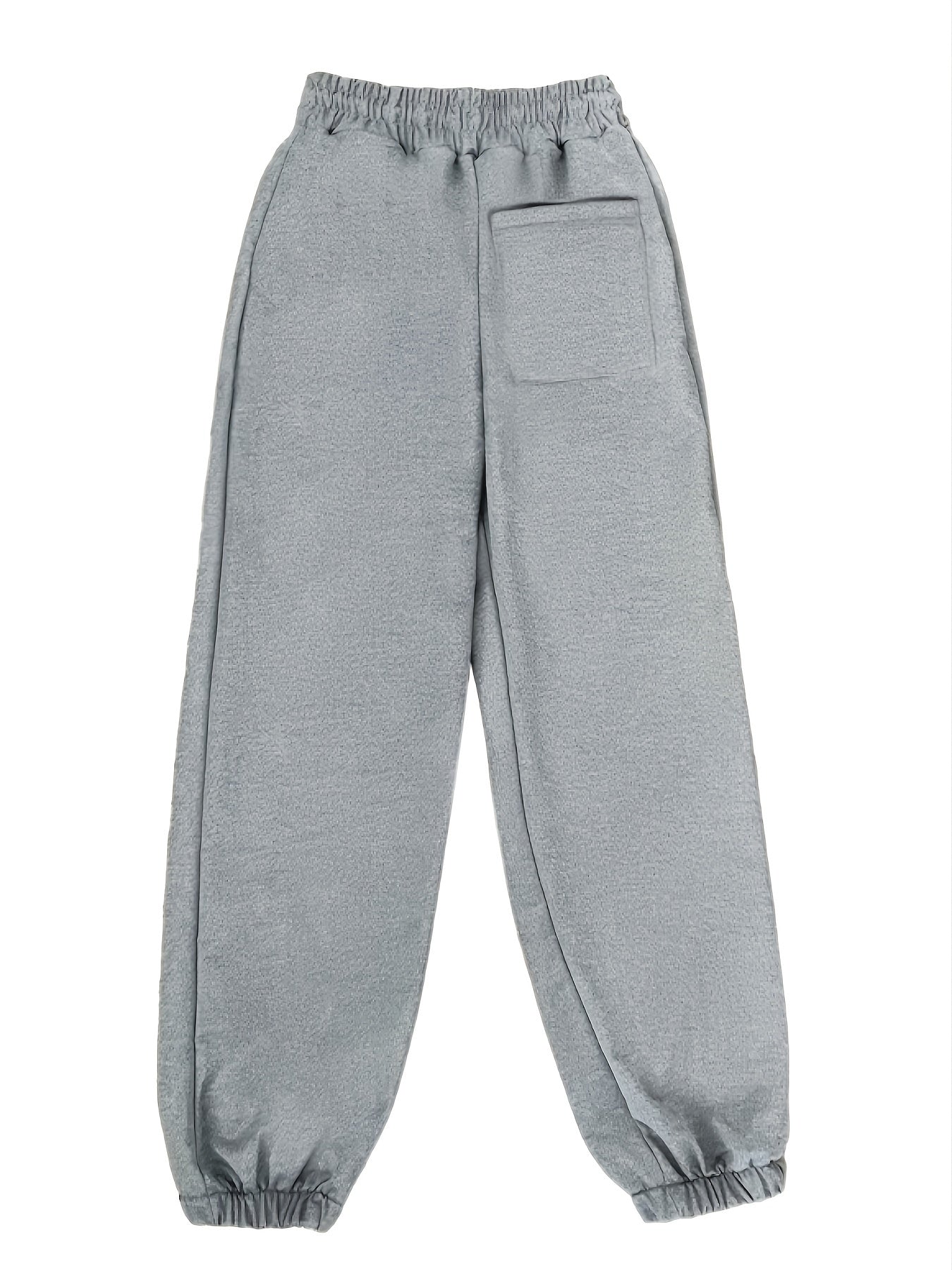 Men Letter Graphic Print Drawstring Joggers Sweatpants