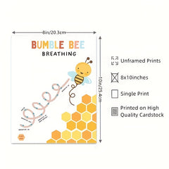 Student Breathing Poster Star Breathing Grounding Technique
