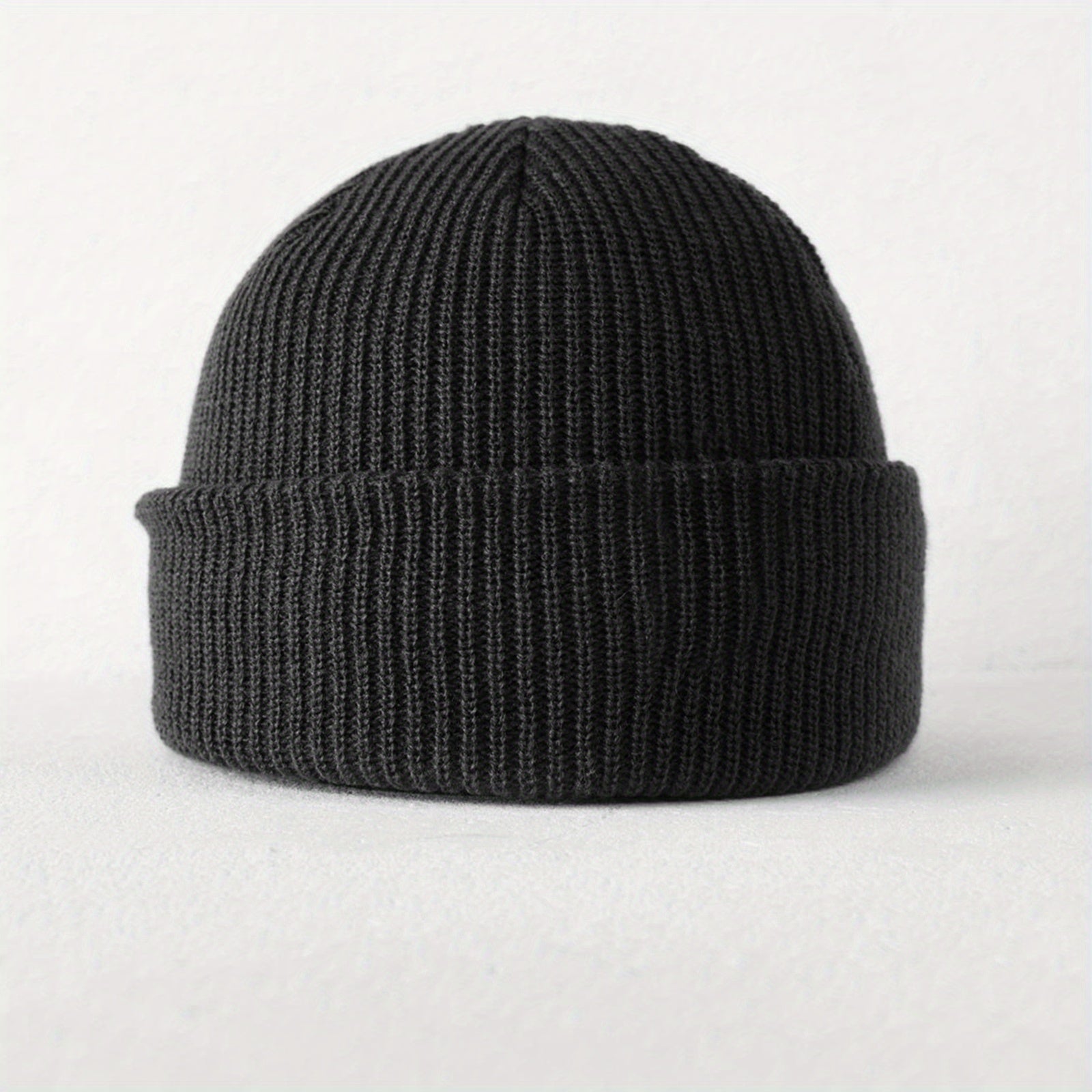 Men's Knit Fisherman Beanie Winter Hat