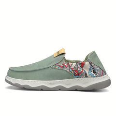 Men's Lightweight Slip On Canvas Shoes Casual Flats