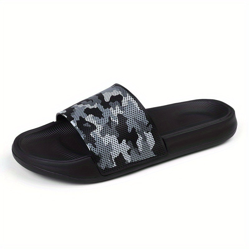 Men's Camo Household Slides, Variety of Colors