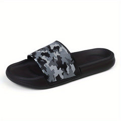 Men's Camo Household Slides, Variety of Colors